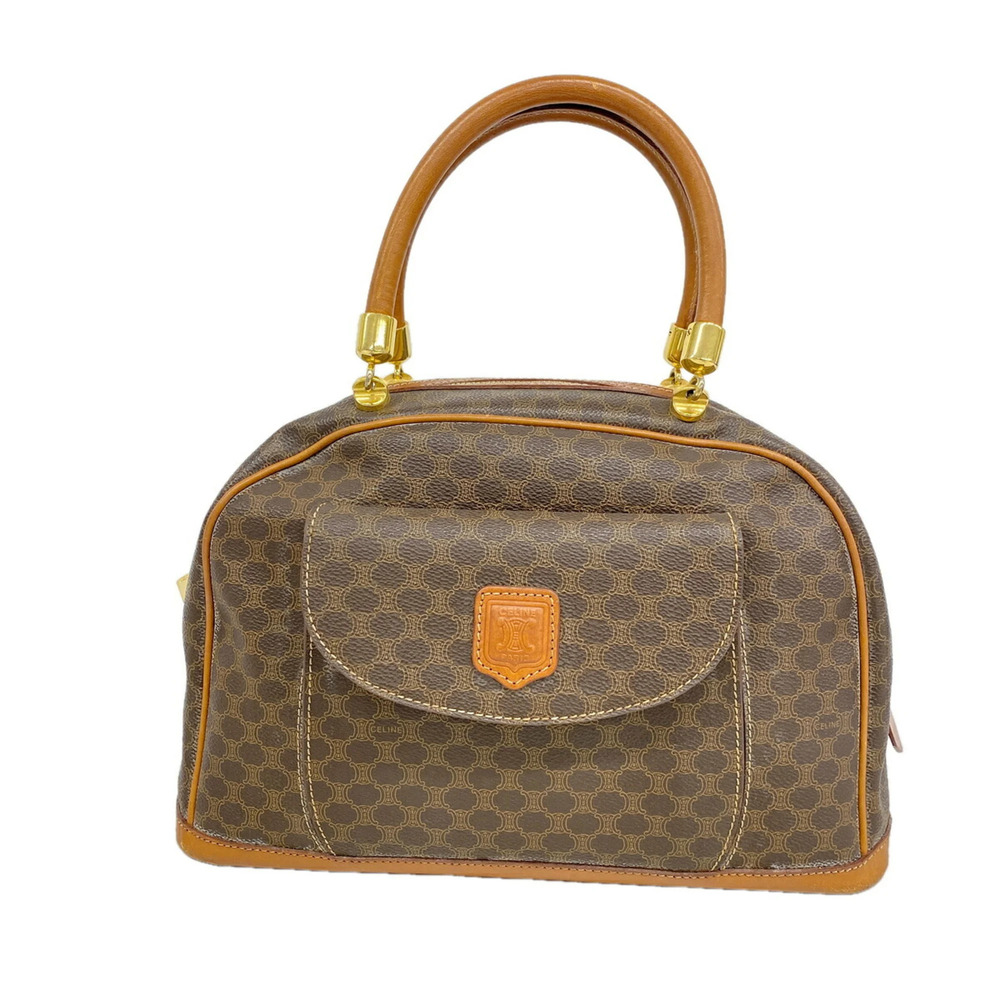 Celine Macadam Brown Handbag for Women